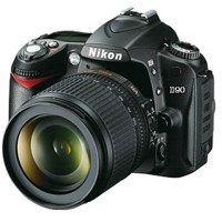 Digitálny fotoaparát Nikon set D90, objektiv 18-55 AF-S VR