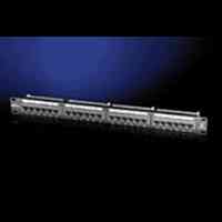 Patch panel 36port cat.5e UTP black