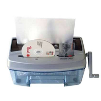 PEACH Skartova? Cross Cut Hand Shredder PS300-21