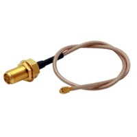 Pigtail IPAX - SMA reverse polarity 20cm