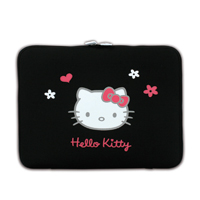 PORT skin Hello Kitty Black Flowers 13,3"