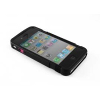 Proporta Silicone iPhone 4 Reception Case Black/Pi