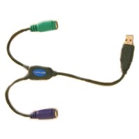 Redukcia USB na PS2