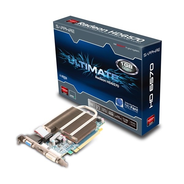 SAPPHIRE Radeon HD 6570 1GB DDR3 Ultimate