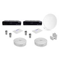 Satelitn� komplet Optibox Crypton s Skylink kartou 2 x TV
