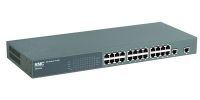 SMC 24port 10/100 FS24 + 2xGiga Desktop switch
