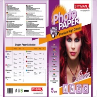Stygian - Linda Prem Glossy 10x260g/m2 A4