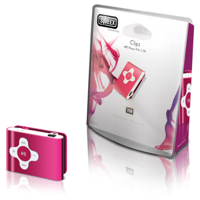 Sweex Clipz MP304 MP3 player 2GB pink