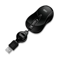 Sweex MI150 Notebook Optical Mouse Blackberry Black