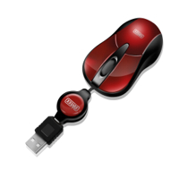 Sweex MI152 Notebook Optical Mouse Cherry red