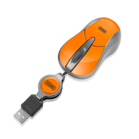 Sweex MI053 Mini Optical Mouse Orangey Orange