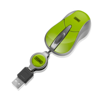Sweex MI055 Mini Optical Mouse Lime Green