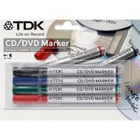 TDK CD/DVD Marker Set - zna�kova�e