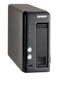 QNAP NAS Server TS-119P+,RAID,512MB,DDRII,1x3,5"
