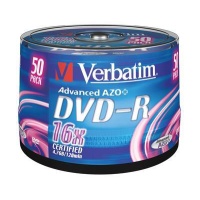 DVD - R VERBATIM 4.7GB 16speed 50cake
