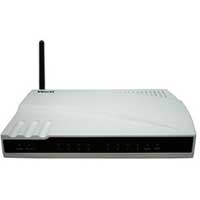 WELL 1605G ADSL Modem/Router+8-port switch